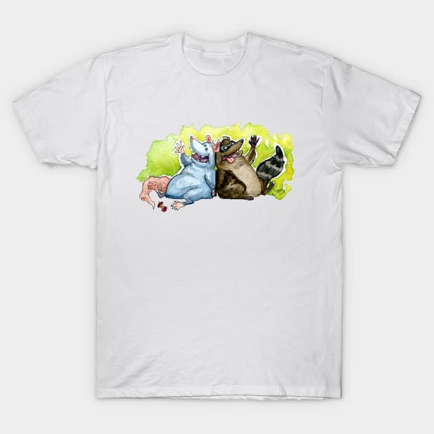 Trash Friends T-Shirt by FiendishThingyArt